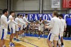 MBBall vs BSU  Men’s Basketball vs Bridgewater State University. - Photo by Keith Nordstrom : Wheaton, Basketball